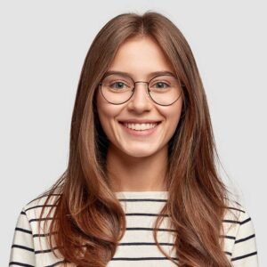 indoor shot of attractive european schoolgirl has LEUUQRK